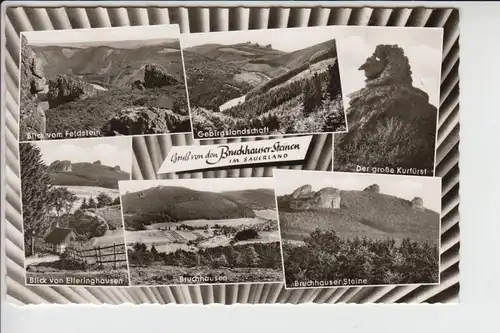 5787 OLSBERG, Bruchhauser Steine, Mehrbildkarte