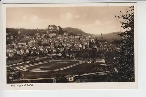 FUSSBALL - STADION - MARBURG an der Lahn, 30-er Jahre