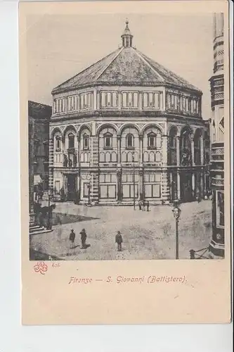 I 50100 FIRENZE, S.Giovanni - Battistero - Jahrhundertwende - undivided back