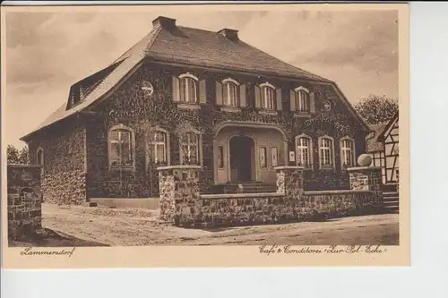 5107 SIMMERATH - LAMMERSDORF, Conditorei & Cafe "Zur Pol-Ecke"