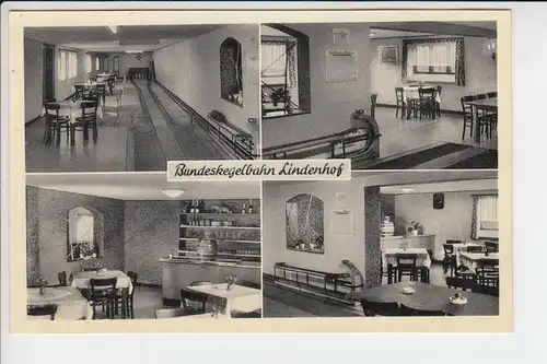 4788 WARSTEIN, Hotel und Pension Lindenhof - Bundeskegelbahn