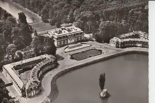 4000 DÜSSELDORF - BENRATH, Schloss Benrath - Luftaufnahme 1962