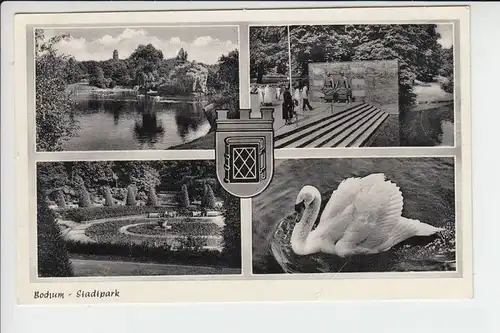 4630 BOCHUM, Stadtpark,1956, Mehrbildkarte