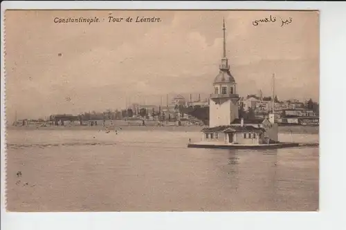 TR - CONSTANTINOPLE - Tour de Leandre 1915