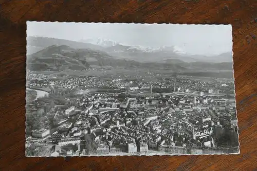 F 38000 GRENOBLE, Vue airienne, 1957