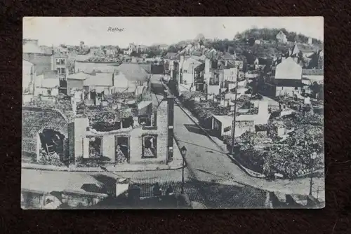 F 08300 RETHEL, 1.Weltkrieg Zerstörungen, Scharr & Dathe-Trier