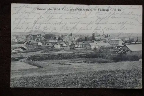 F 08400 VOUZIERS, 1.Weltkrieg, Deutsche Feldpost 21.Res.Div., 1915