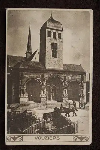 F 08400 VOUZIERS, 1.Weltkrieg , Ecken rund