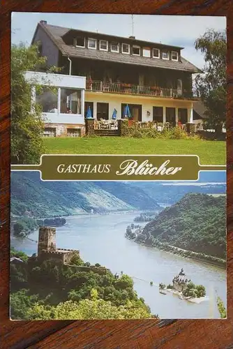 5421 DÖRSCHEID bei Lahnstein, Gasthaus Pension Blücher