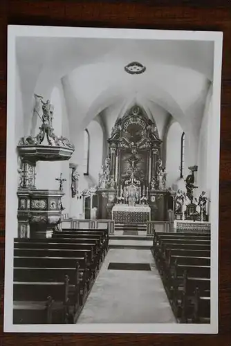5948 SCHMALLENBERG - OBERKIRCHEN,  Katholische Pfarrkirche, Innenansicht