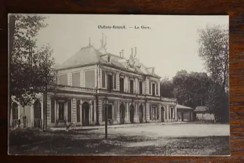 F 37110 CHATEAU-RENAULT, La Gare - Station - Bahnhof