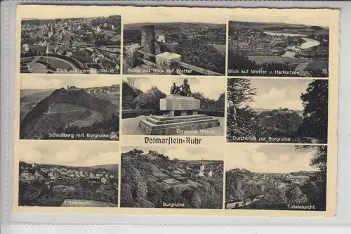 5802 WETTER - VOLMARSTEIN, Mehrbildkarte 1950