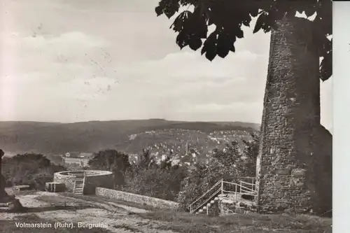 5802 WETTER - VOLMARSTEIN, Burgruine 1969