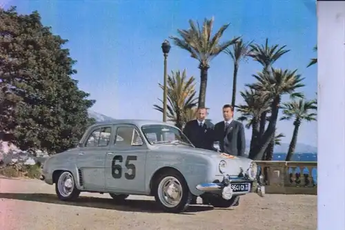 AUTO - RENNSPORT - RALLYE MONTE CARLO 1958, Renault Dauphine - Monraisse & Feret