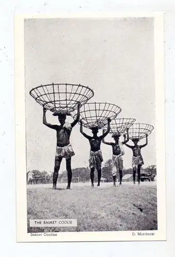 VÖLKERKUNDE / Ethnic, The Basket Coolie, Indien / India