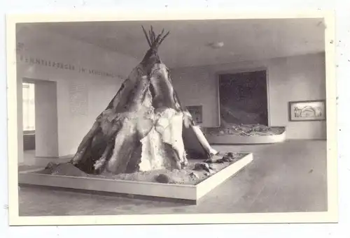 VÖLKERKUNDE / Ethnic, vor 15.000 Jahren, Zelt der Renntierjäger