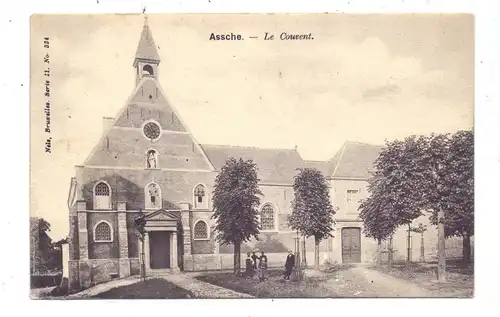 B 1730 ASSE / ASSCHE, Le Couvent, NELS Serie 11, No.334, 1904, Luxemburger Frankatur