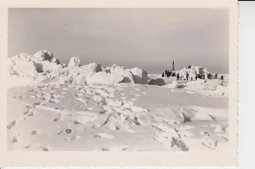 0-2500 ROSTOCK - WARNEMÜNDE, Die zugefrorene Ostsee 1962-63