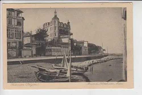 0-2355 SASSNITZ, Strand, Hotel am Meer