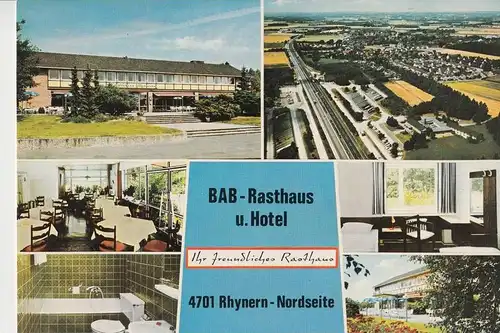 4700 HAMM - RHYNERN - Nordseite, BAB - Autobahn - Rasthaus & Hotel