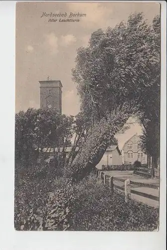 2972 BORKUM, Alter Leuchtturm - lighthouse - voorturen