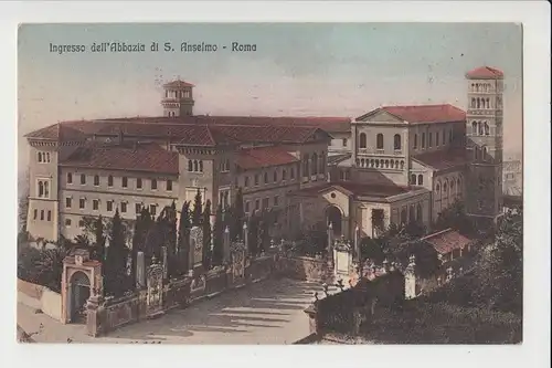 I 00100 ROMA / ROM, Ingresso sell'Abbazia di S.Anselmo, 1913