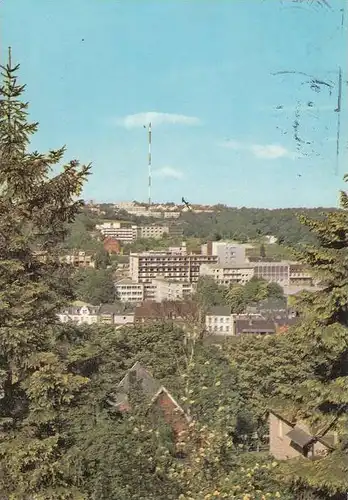 5190 STOLBERG, Blick auf den Donnerberg, Sendeturm