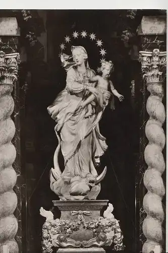 4000 DÜSSELDORF, St.Lambertus, Madonna im Hochaltar von Grupello