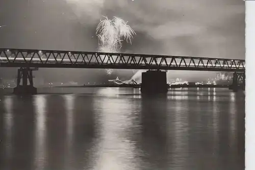 4000 DÜSSELDORF, Schützenfest am Rhein, Feuerwerk