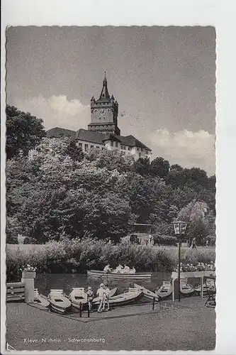 4190 KLEVE, Schwanenburg 1961