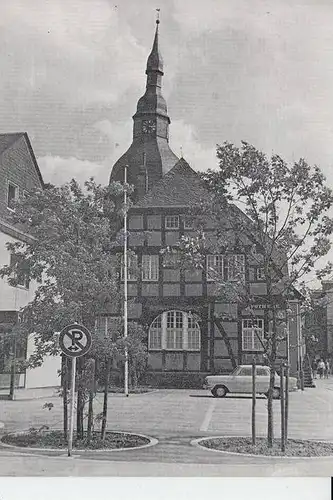 4784 RÜTHEN, Fachwerkhaus mit Kirche