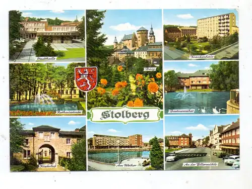 5190 STOLBERG, Mehrbild-AK