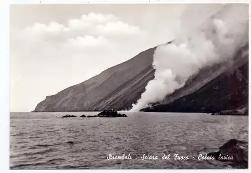 KATASTROPHEN - VULKANAUSBRUCH - STROMBOLI, Lava casting