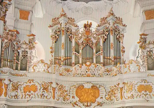 MUSIK - Kirchenorgel - Orgue de l'Eglise - Wies, Wallfahrtskirche