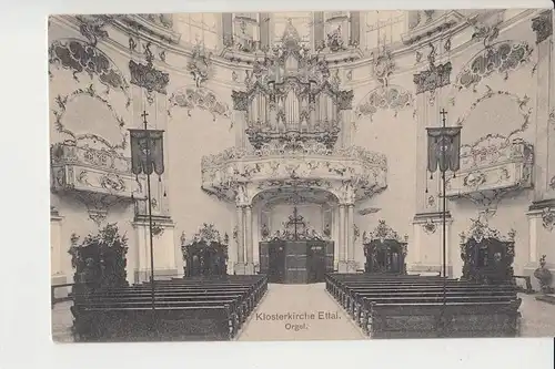 MUSIK - Kirchenorgel - Orgue de l'Eglise - Ettal, Klosterkirche