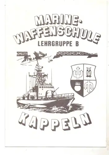 2340 KAPPELN / Schlei, Bundeswehr Marine-Waffenschule, Tag der Offenen Tür, 1982