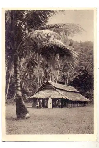 PAPUA - NEW GUINEA, KWABLIK, Missionstation, Steyler Missionare, 1954