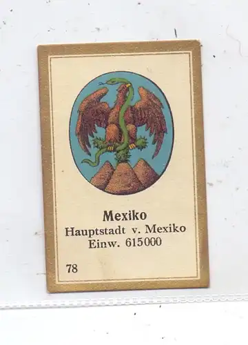 MEXICO, Staatswappen, Abdulla Sammelbild / Cinderella