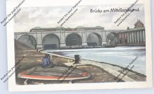 BRÜCKEN - Brücke am Mittellandkanal, Homann-Sammelbild