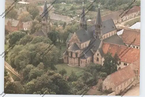 0-3231 HAMERSLEBEN, Katholische Pfarrkirche, Luftaufnahme
