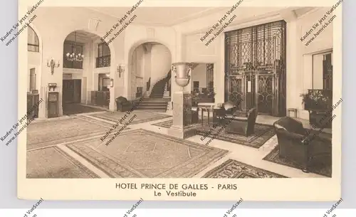 F 75008 HOTEL PRINCE DE GALLES, Le Vestibule, Art Deco