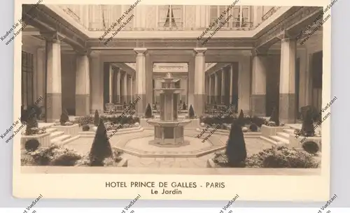 F 75008 HOTEL PRINCE DE GALLES, Le Jardin, Art Deco