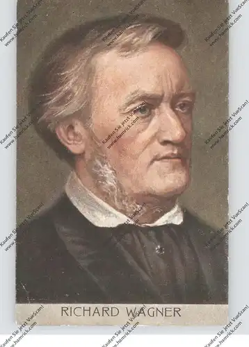 OPER - RICHARD WAGNER, Künstler-Karte
