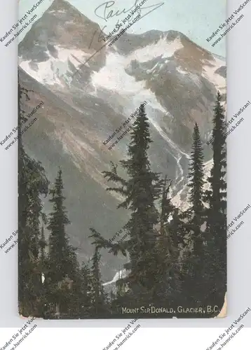 CANADA - BRITISH COLUMBIA, Mount Sir Donald, 1908