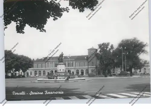 I 13100 VERCELLI, Stazione Ferroviaria, Station, La Gare, Bahnhof