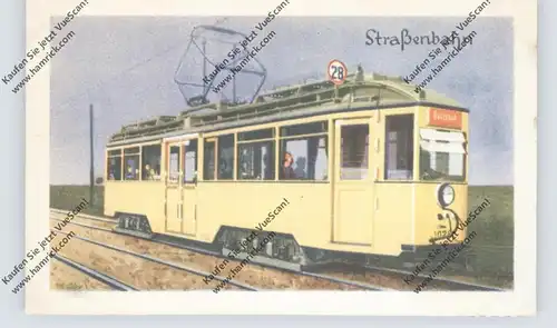 STRASSENBAHN / TRAM - GAUTZSCH, Homann-Sammelbild