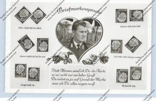 MILITÄR - BUNDESWEHR, Briefmarkensprache