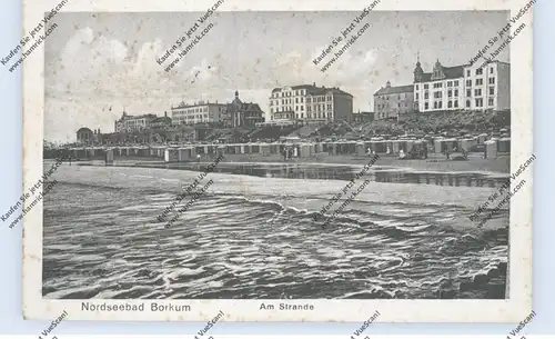 2972 BORKUM, Am Strande, 1920
