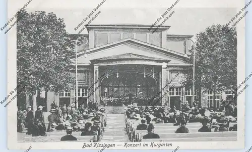 8730 BAD KISSINGEN, Konzert im Kurgarten