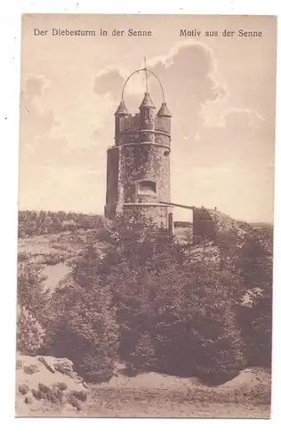 4790 PADERBORN - SENNE, Der Diebesturm in der Senne